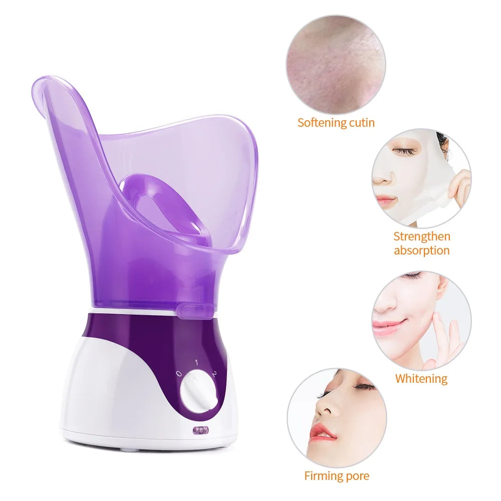 Facial Steamer, Nose Steamer, Pores Cleansing Skin Care 50ML