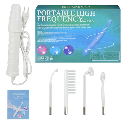 High Frequency Facial Machine Wands Remove wrinkles Inflammation Acne Skin Care