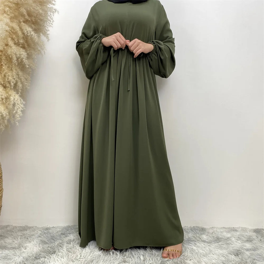 Abayas Muslim Woman Clothing Maxi Dresses Loose  Outfits Casual