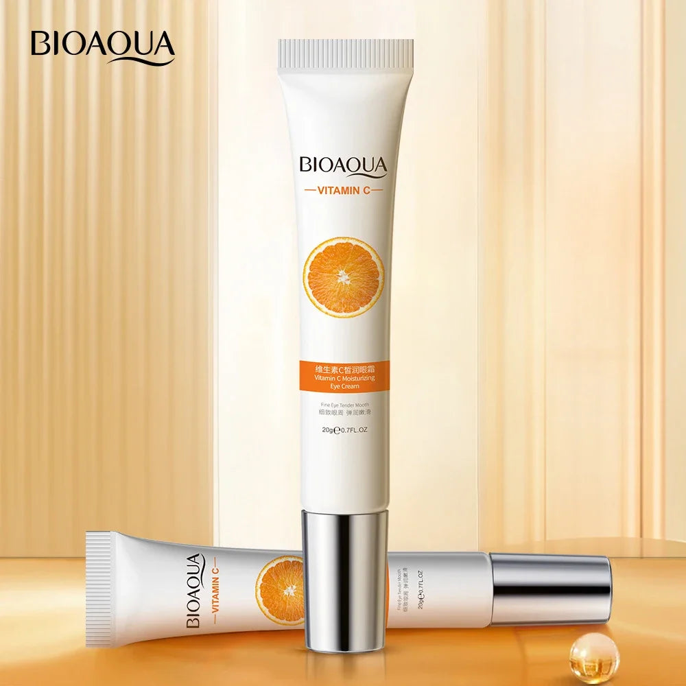 BIOAQUA Vitamin C Eye Cream Under Eye Dark Circle Remover