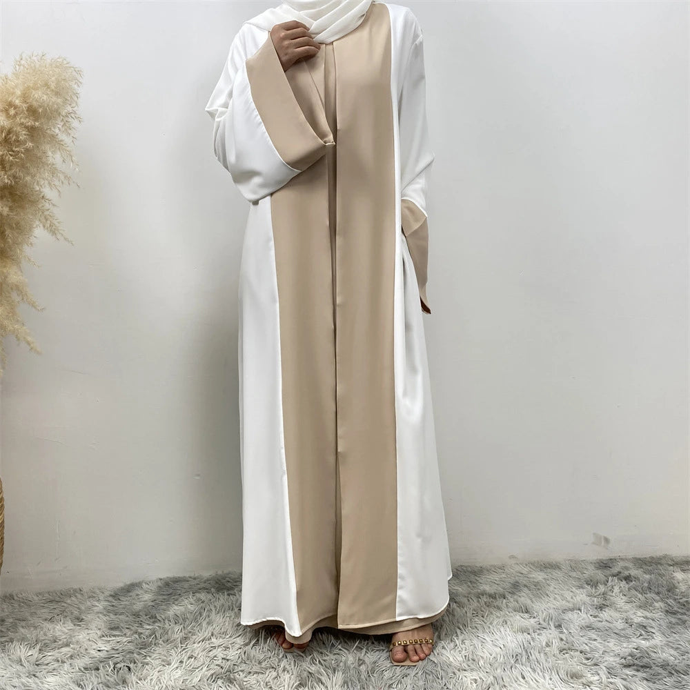 Muslim Abaya Dubai Luxury  Two Pieces Abayas For Women Kaftan