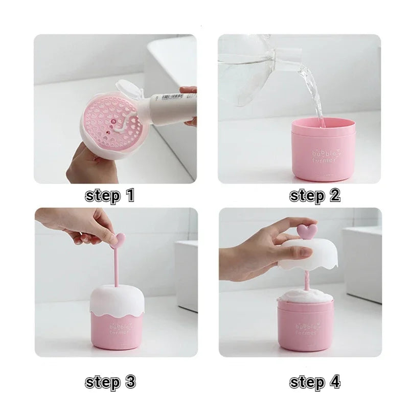 Portable Foam Maker Cup Face Clean Tools