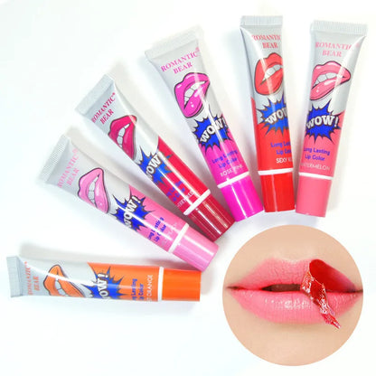 6 Pcs Tattoo Magic Color Lip Stain Tint