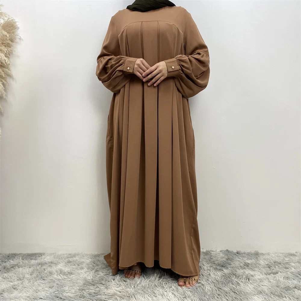 Abayas Muslim Woman Clothing Maxi Dresses Loose  Outfits Casual