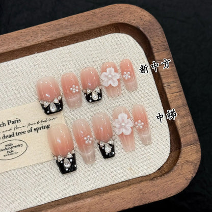 10pcs Handmade Press on Nails (#32)
