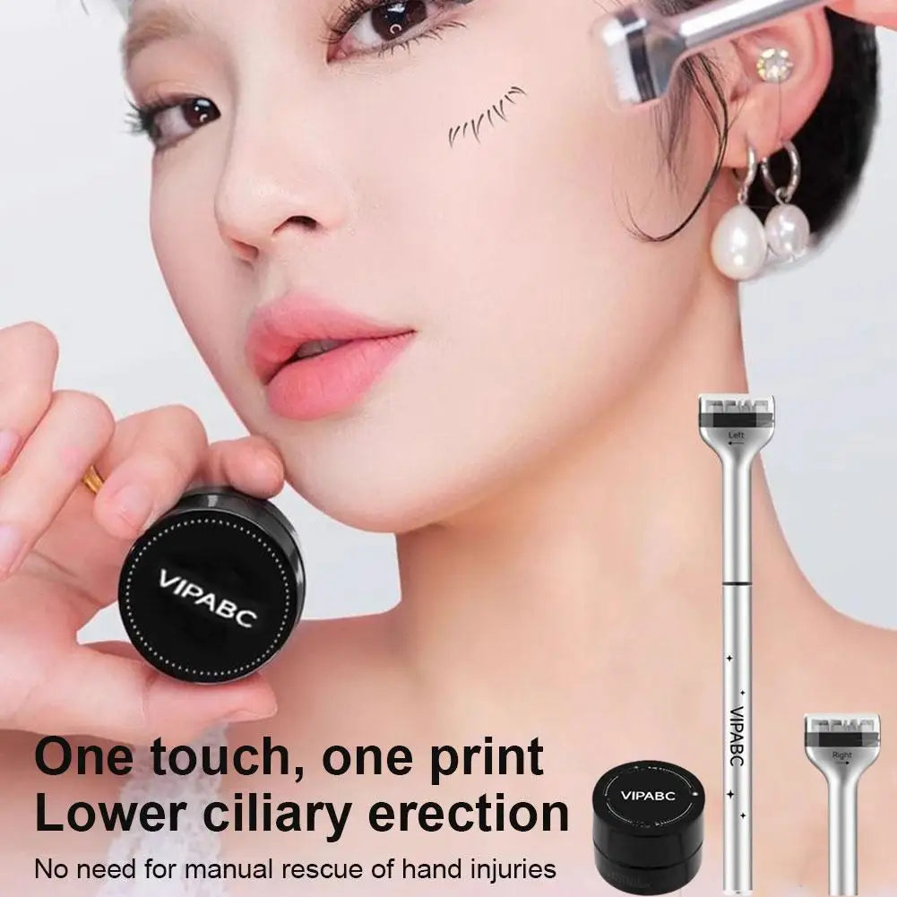 1 Set Eyelash Seal DIY Lower Lash Extension Stamps