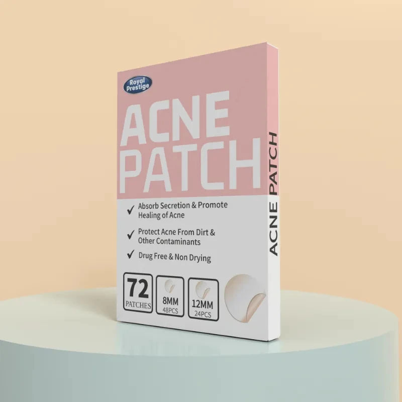 72 PCS Invisible Acne Patches With Hydrocolloid