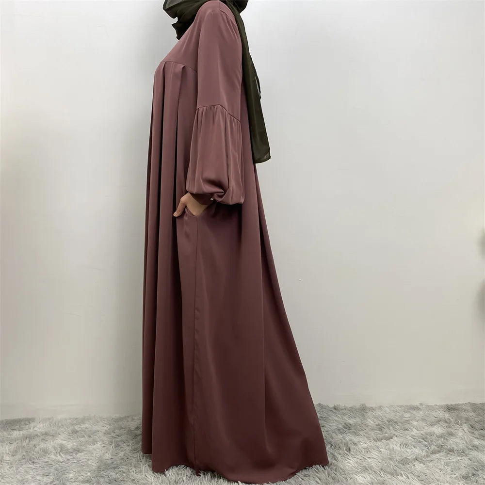 Abayas Muslim Woman Clothing Maxi Dresses Loose  Outfits Casual