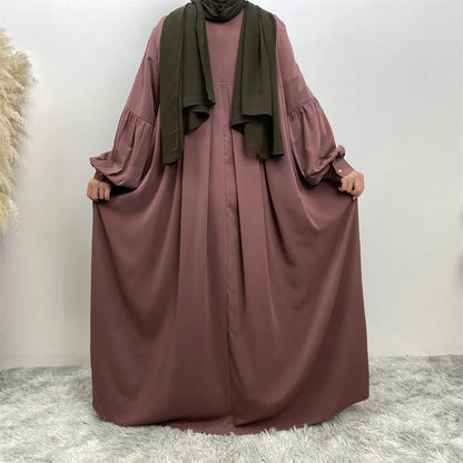 Abayas Muslim Woman Clothing Maxi Dresses Loose  Outfits Casual