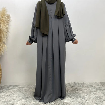 Abayas Muslim Woman Clothing Maxi Dresses Loose  Outfits Casual