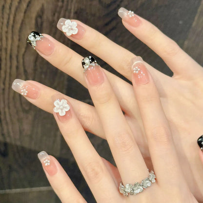 10pcs Handmade Press on Nails (#32)