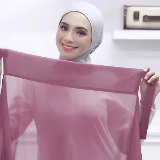 New Bubble Chiffon Hijab Easy Ware