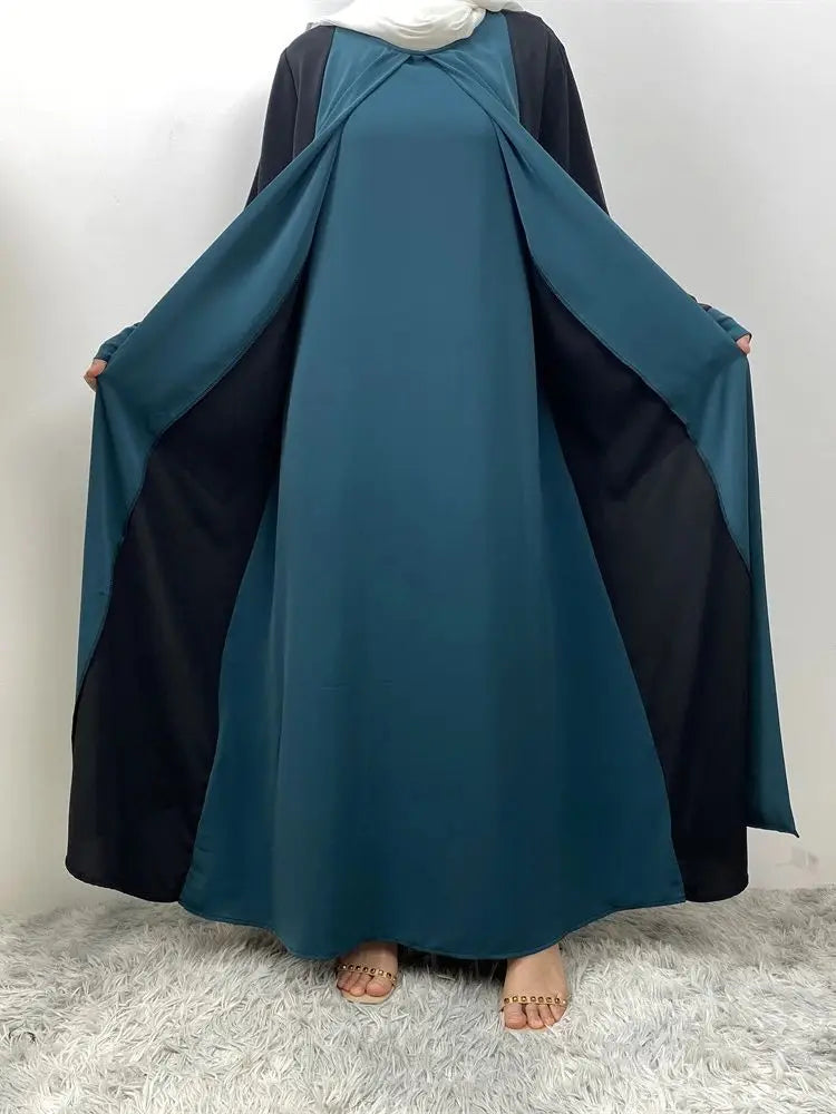 Muslim Abaya Dubai Luxury  Two Pieces Abayas For Women Kaftan