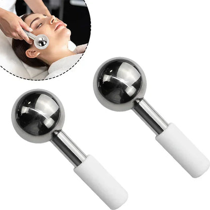 Stainless Steel Roller Ball Ice Globes For Eyes and Face