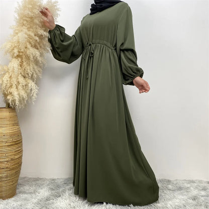 Abayas Muslim Woman Clothing Maxi Dresses Loose  Outfits Casual