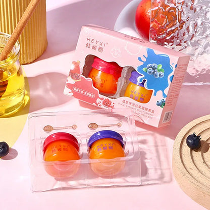 2pcs/Set Plant Lip Mask Sets