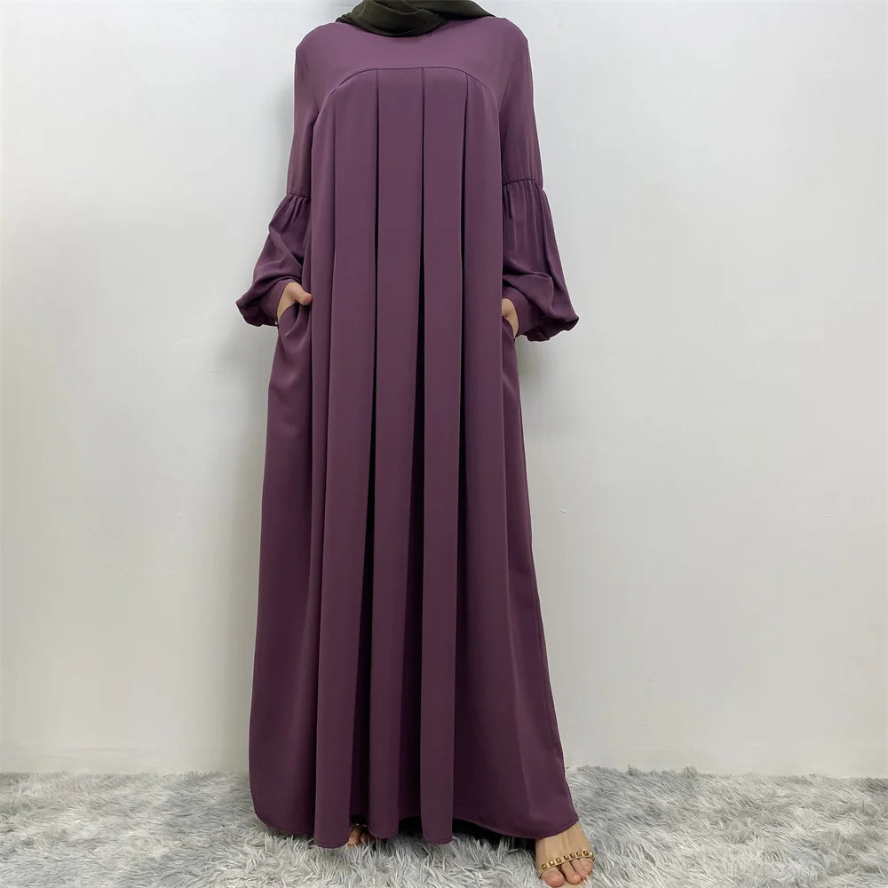 Abayas Muslim Woman Clothing Maxi Dresses Loose  Outfits Casual