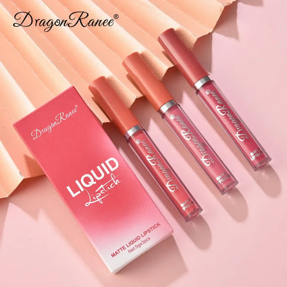 Korean Lipsticks Set Matte Lipsticks Waterproof Long lasting